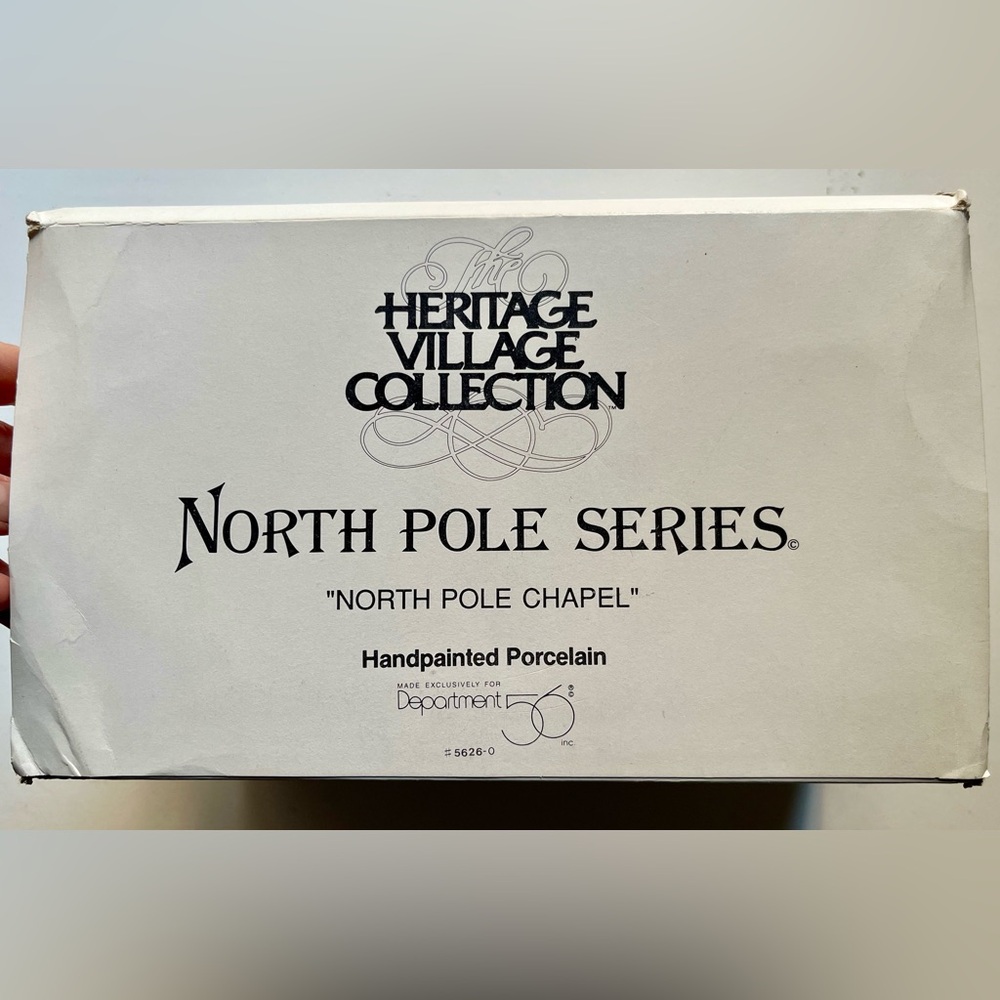 Department 56 North Pole Chapel - North Pole Series - Picture 6 of 6